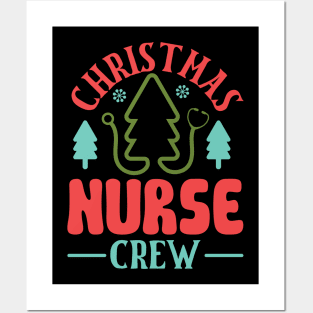 Christmas Nurse Crew Posters and Art